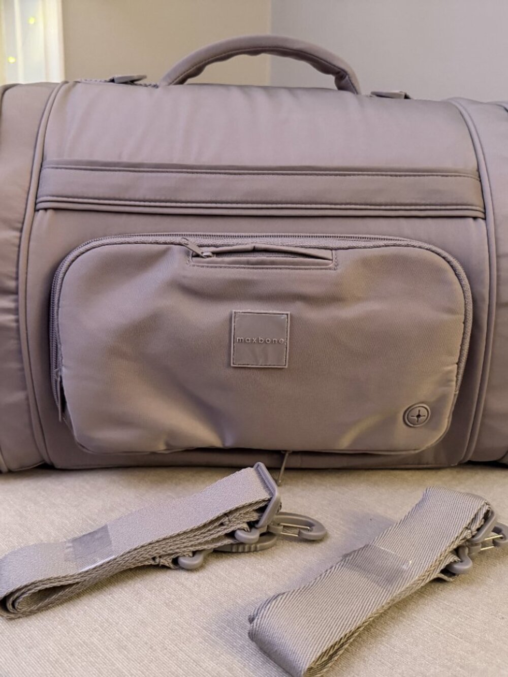 Maxbone All-In-One Travel Carrier - New Unused - Grey - Small Cat, Dog or Pet